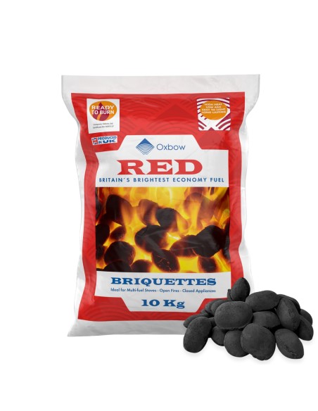 Oxbow Red smokeless coal 10kg bag
