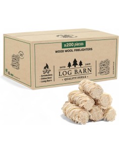 Log Barn natural eco firelighters box of 200