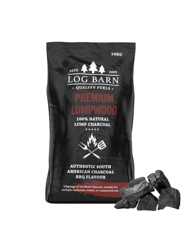 Restaurant grade lumpwood charcoal 10kg bag